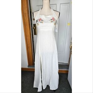 NWT MAAJI Linen-blend Maxi Dress, Size Small